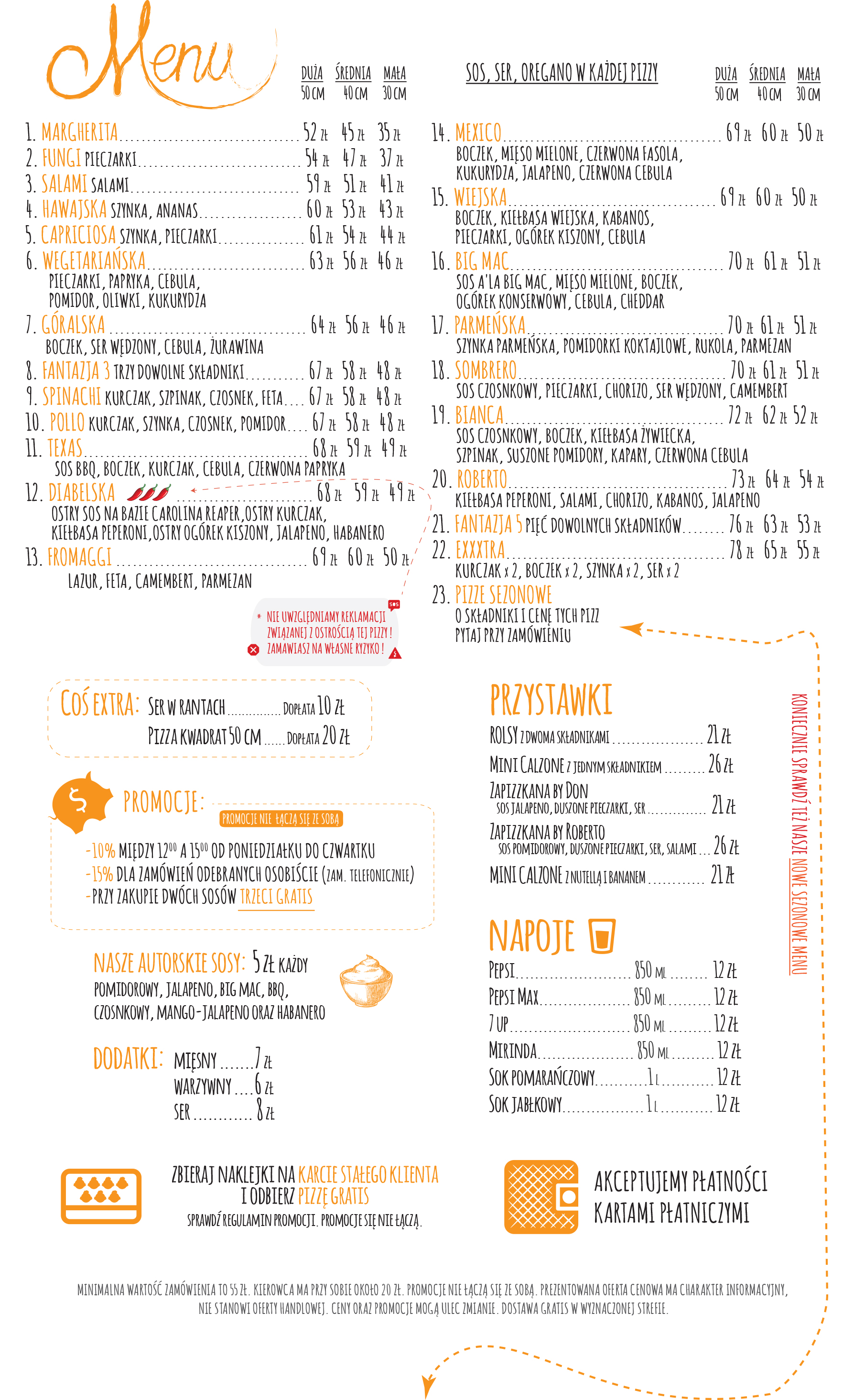 Menu Don Roberto