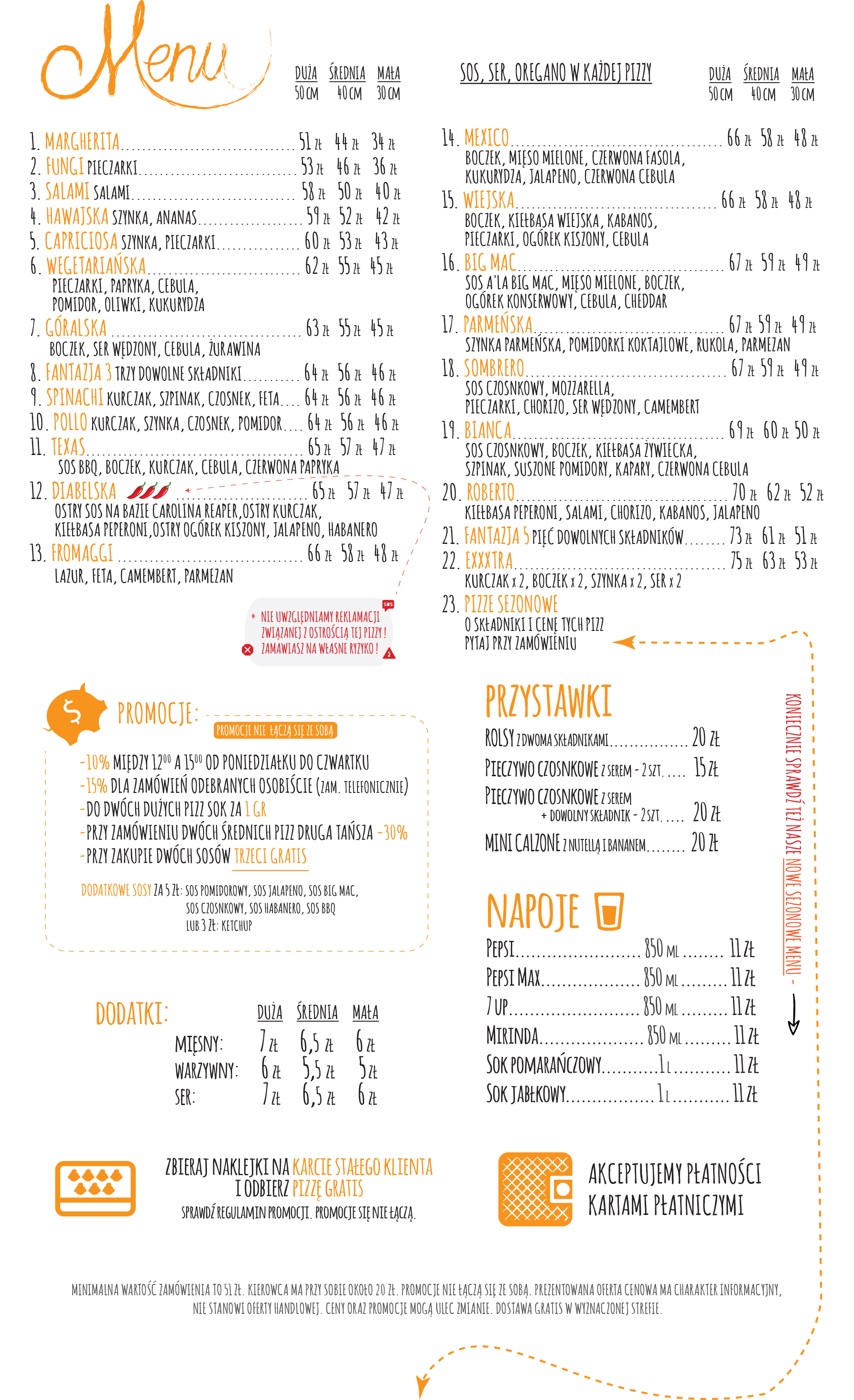 Menu Don Roberto