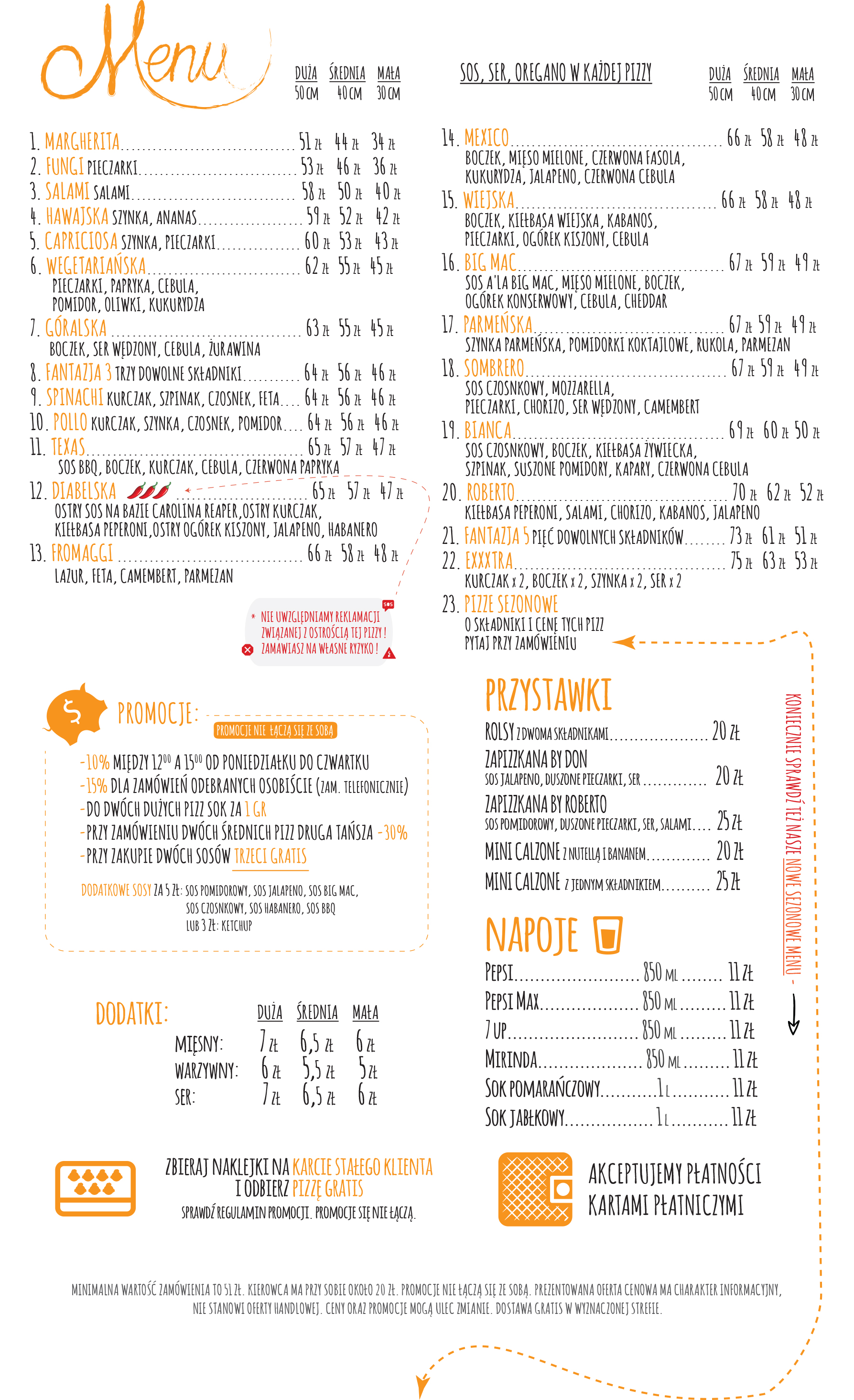 Menu Don Roberto